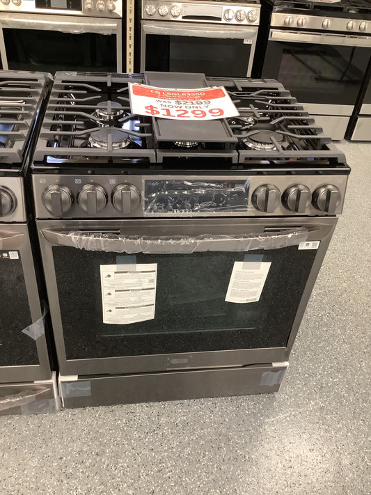 6.3 cu ft. Smart wi-fi Enabled ProBake Convection® InstaView® Gas Slide-In Range with Air Fry