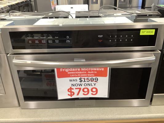 Frigidaire Gallery 30" Built-In Microwave Oven with Drop-Down Door