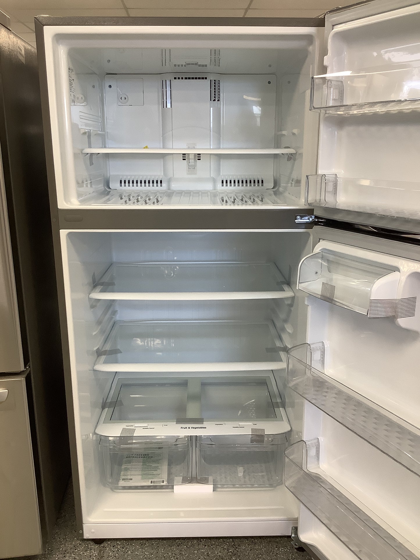 LG 24 cu. ft. Top Freezer Refrigerator (Stainless Steel)