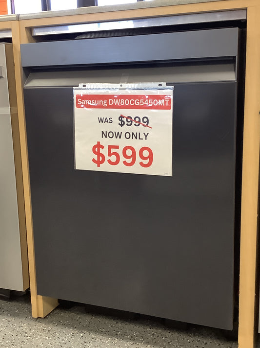 Samsung - Smart 46 dBA Dishwasher with StormWash™ in Matte Black Steel