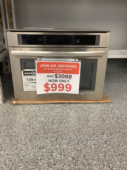 Jenn-Air Euro-Style 24" Steam and Convection Wall Oven