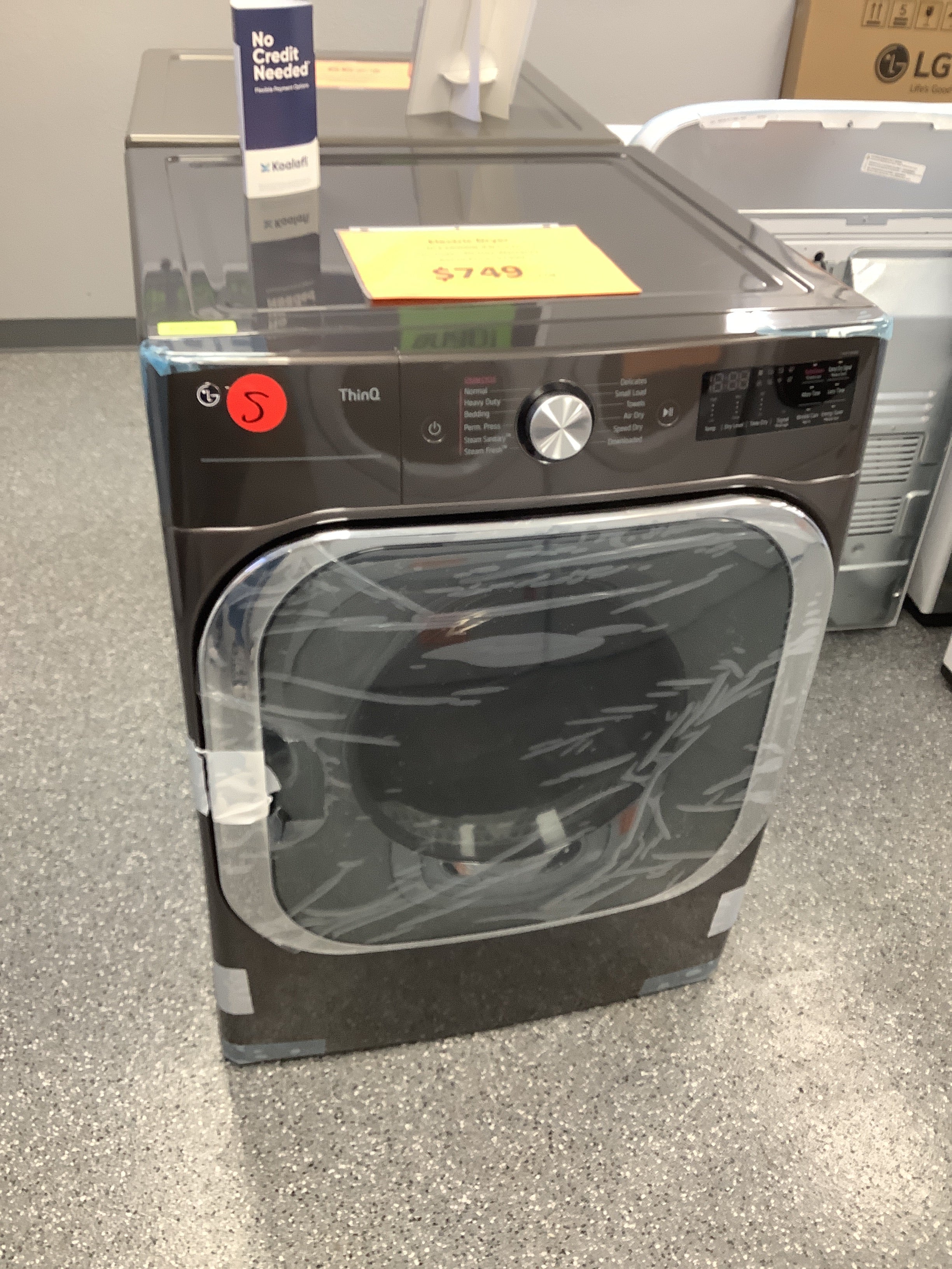 9.0 cu. ft. Mega Capacity Smart wi-fi Enabled Front Load Electric Drye – palletliquidators