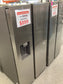 Samsung - 27.4 Cu. Ft. Side-by-Side Refrigerator - Stainless steel