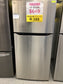 LG 20.2-cu ft Top-Freezer Refrigerator with Ice Maker (Stainless Steel)