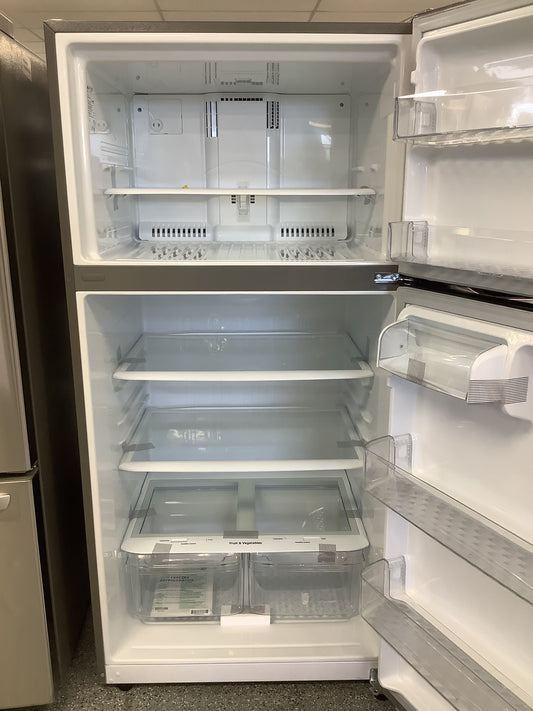 LG 24 cu. ft. Top Freezer Refrigerator (Stainless Steel)