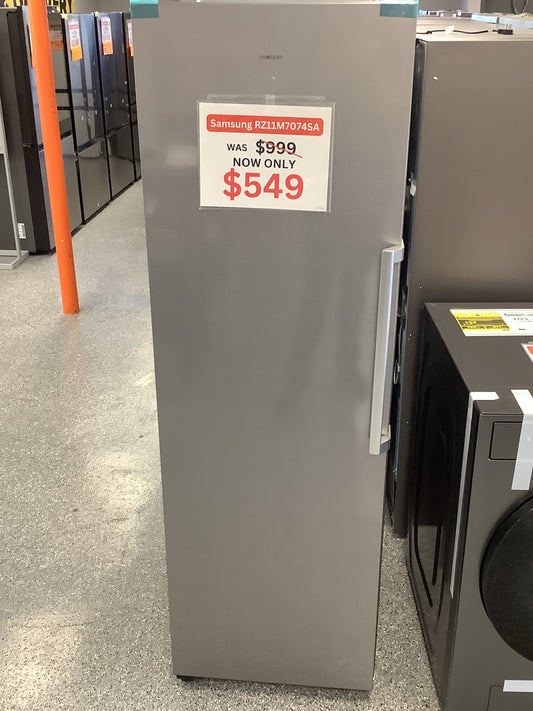 11.4 cu. ft. Capacity Convertible Upright Freezer in Stainless Look